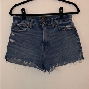 Denim shorts